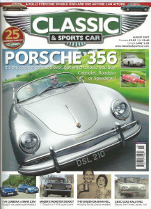 CLASSIC & SPORTSCAR 2007 AUG - 356 Spl, 5000GT, Z3M v CERBERA